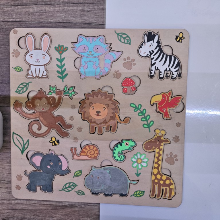 Puzzle enfant en bois - sublimcreation, bollène 84, vaucluse, paca, Made in france