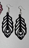 Boucle d'oreille vert jardin