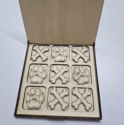 Jeu de morpion en bois - sublimcreation, bollène 84, vaucluse, paca, Made in france
