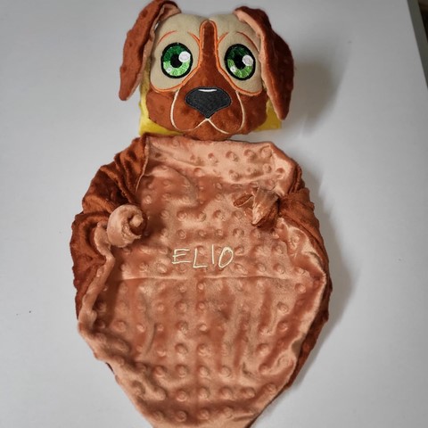 Sublim'création Doudou personnalisable, chien