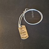 Pendentif personnalisé et collier cui